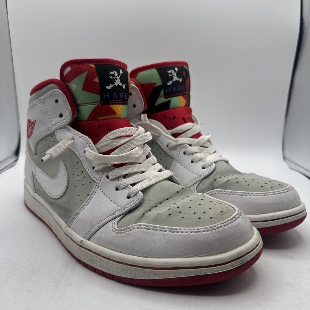 Nike Air Jordan 1 Mid 'Hare' 2015 719551-123‎ Men's Size 10.5